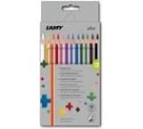 Schreibutensilien im Test: 4 Plus Farbstifte mit superdicker Mine, dreikantig von Lamy, Testberichte.de-Note: 2.3 Gut