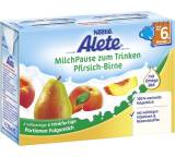 Babynahrung im Test: MilchPause zum Trinken Pfirsich-Birne von Alete bewusst, Testberichte.de-Note: ohne Endnote