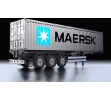RC-Modellbau-Zubehör im Test: Tamiya 40-Fuß Container-Auflieger Maersk von Dickie-Tamiya, Testberichte.de-Note: 1.9 Gut