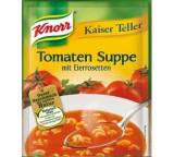 Suppengericht im Test: Kaiser Teller Tomaten Suppe mit Eierrosetten von Knorr, Testberichte.de-Note: 1.8 Gut