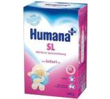 Babynahrung im Test: SL Milchfreie Spezialnahrung von Humana, Testberichte.de-Note: 5.0 Mangelhaft