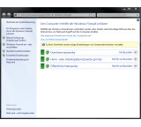 Firewall im Test: Windows 7 Firewall von Microsoft, Testberichte.de-Note: ohne Endnote