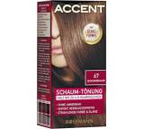 Haarfarbe im Test: Schaum-Tönung Schokobraun 67 von Rossmann / Accent, Testberichte.de-Note: 5.0 Mangelhaft