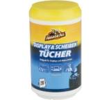 Autopflege & Motorradpflege im Test: Display & Scheiben Tücher von Armor All, Testberichte.de-Note: 2.3 Gut