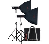 Lichttechnik im Test: 2x500 Ws X System Kit von Multiblitz, Testberichte.de-Note: 2.0 Gut