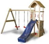 Spielturm im Test: Spielturm Kletterturm mit Rutsche 2 Schaukeln von Serina, Testberichte.de-Note: ohne Endnote