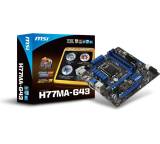 Mainboard im Test: H77MA-G43 von MSI, Testberichte.de-Note: 2.6 Befriedigend