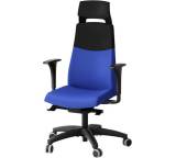 Bürostuhl im Test: Volmar + Nackenstütze + Armlehne von Ikea, Testberichte.de-Note: 3.0 Befriedigend