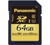 Speicherkarte im Test: SDXC Gold Class 10 64GB (RP-SDU64G) von Panasonic, Testberichte.de-Note: ohne Endnote