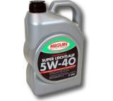 Motoröl im Test: Megol 5W-40 Super Leichtlauf vollsynthetisch; 5 Liter von Meguin, Testberichte.de-Note: 1.2 Sehr gut