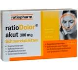 ratioDolor akut 300 mg Schmerztabletten