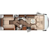 Wohnmobil im Test: Chic e-line I 50 yachting 3.0 TDI Comfort-Matic (130 kW) von Carthago, Testberichte.de-Note: 1.8 Gut