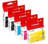 Originalpatronen (PGI-525PGBk und CLI-526BK/C/M/Y)