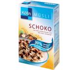 Müsli im Test: Müsli Schoko 30% weniger Zucker von Kölln, Testberichte.de-Note: 1.4 Sehr gut