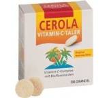 Nahrungsergänzungsmittel im Test: Cerola Vitamin-C-Taler 32 Stück von Dr. Grandel, Testberichte.de-Note: 1.4 Sehr gut