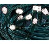 Weihnachtsbeleuchtung im Test: Solar-LED-Lichterkette mit 50 weißen LEDs von Lunartec, Testberichte.de-Note: 2.2 Gut