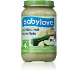 Babynahrung im Test: Zucchini mit Kartoffeln von dm / Babylove, Testberichte.de-Note: 3.0 Befriedigend