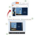 Webanwendung im Test: PowerPoint Web App von Microsoft, Testberichte.de-Note: 4.2 Ausreichend