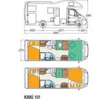 Wohnmobil im Test: Kimu 101 von Mobilvetta Design, Testberichte.de-Note: ohne Endnote