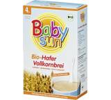 Babynahrung im Test: Baby Sun Bio-Hafer Vollkornbrei von Sunval, Testberichte.de-Note: 5.0 Mangelhaft