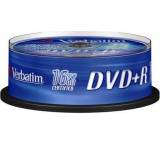 Rohling im Test: Advanced AZ0+ DVD+R 16x (4,7 GB) von Verbatim, Testberichte.de-Note: 1.9 Gut