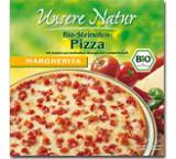 Pizza im Test: Unsere Natur - Bio-Steinofen-Pizza Margherita von Original Wagner, Testberichte.de-Note: 1.0 Sehr gut
