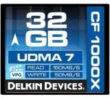 Speicherkarte im Test: Combat CF 1000x (32 GB) von Delkin Devices, Testberichte.de-Note: 1.0 Sehr gut