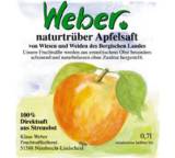 Naturtrüber Apfelsaft 100% Direktsaft aus Streuobst