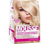 Haarfarbe im Test: Sublime Mousse 1000 Reines, sehr helles Blond von L'Oréal, Testberichte.de-Note: 5.0 Mangelhaft