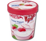 Frozen Yogurt mit Himbeere