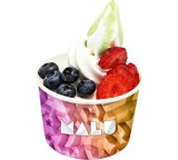 Frozen Yogurt mit Obst-Topping