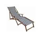 Sonnenliege mit Fußteil