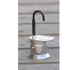 GSI Espresso Maker Alu + Thermo Espressotasse Edelstahl