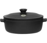 Kochtopf im Test: Flame Schmortopf oval (29 cm) von Emile Henry, Testberichte.de-Note: ohne Endnote