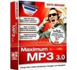 Multimedia-Software im Test: Maximum MP3 3.0 von Data Becker, Testberichte.de-Note: 1.4 Sehr gut