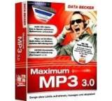 Multimedia-Software im Test: Maximum MP3 3.0 von Data Becker, Testberichte.de-Note: 1.8 Gut