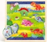 Universe of Imagination Steck-Puzzle Saurier