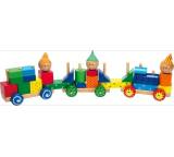 Spielmaus Holzbauzug