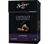 Kaffee im Test: Capsules Espresso Supremo von Senseo, Testberichte.de-Note: 3.0 Befriedigend