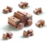 Cochecito Öko-Holzauto mit 8 Teilen