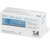 Mund- /, Hals- / Atemweg-Medikament im Test: NAC 200 akut-1A Pharma, Brausetabletten von 1 A Pharma, Testberichte.de-Note: 2.0 Gut