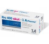 Schmerz- / Fieber-Medikament im Test: Ibu 400 akut, Filmtabletten von 1 A Pharma, Testberichte.de-Note: 1.4 Sehr gut