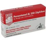 Paracetamol AL 250, Zäpfchen