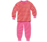 Kinderbekleidung im Test: Schlafanzug Frottee pink-geringelt von JAKO-O, Testberichte.de-Note: 2.0 Gut