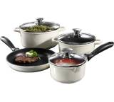 Kochtopf im Test: Aluguss Kochtopfset (7-teilig) TrendColor von Karcher, Testberichte.de-Note: ohne Endnote