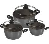 Kochtopf im Test: Stoneline Kochtopfset (3tlg.) von Warimex, Testberichte.de-Note: 1.7 Gut