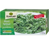 Tiefkühl-Gemüse im Test: Blatt-Spinat von Alnatura, Testberichte.de-Note: 1.0 Sehr gut