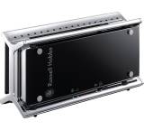 Toaster im Test: Black Glass Toaster 20370-56 von Russell Hobbs, Testberichte.de-Note: 2.2 Gut