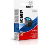 Druckerpatrone im Test: Recycling-Patronen für Canon Pixma Drucker (C87, C88) von KMP, Testberichte.de-Note: 3.0 Befriedigend