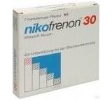 Suchterkrankungs-Medikament im Test: nikofrenon 30 Pflaster von Sanavita, Testberichte.de-Note: ohne Endnote